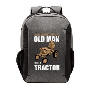 Funny Farmer Farm Tractor Farming Truck Lovers Humor Outfit Vector Backpack