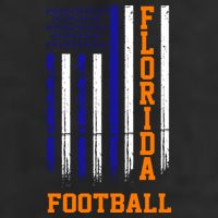 Florida Football Fan American Flag Cool Comfort Performance Bucket Hat