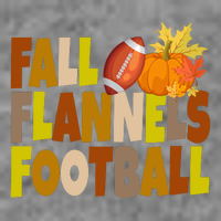 Fall Flannels Football Sport Lover Toddler Hoodie