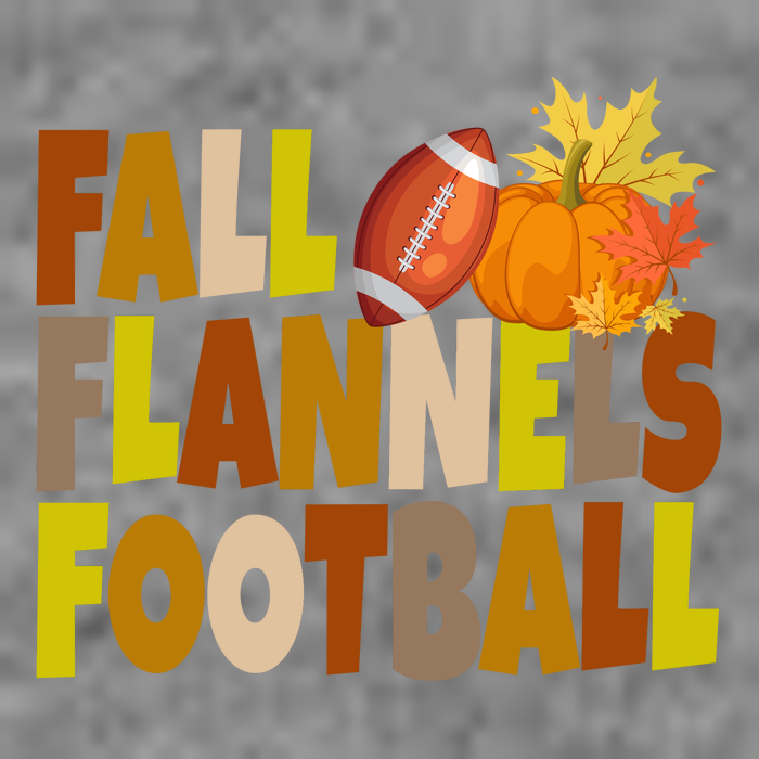 Fall Flannels Football Sport Lover Toddler Hoodie