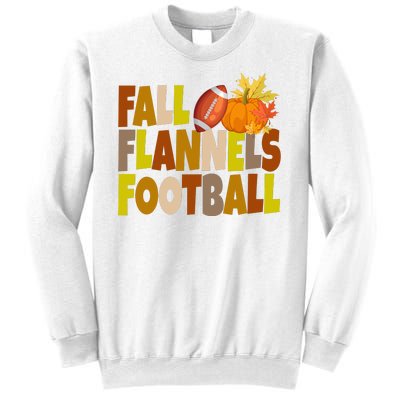 Fall Flannels Football Sport Lover Sweatshirt