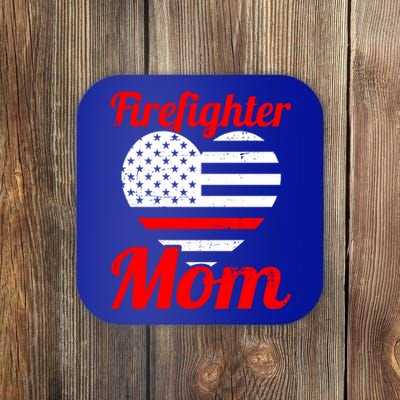 Funny Fire Firefighter Mom Fire Mama Mothers Day Great Gift Coaster