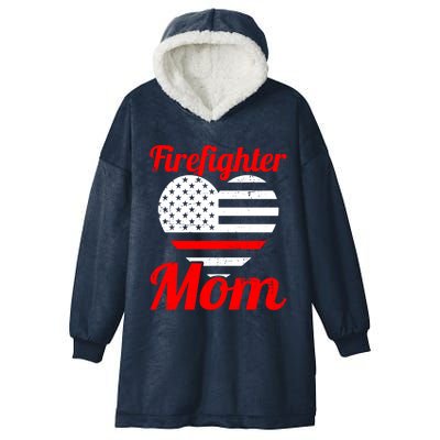 Funny Fire Firefighter Mom Fire Mama Mothers Day Great Gift Hooded Wearable Blanket