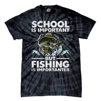 Funny Fishing Fish Saying Bass Fisherman Tie-Dye T-Shirt