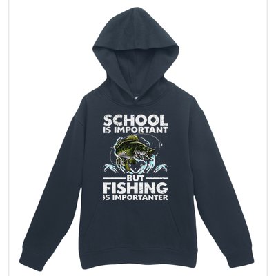 Funny Fishing Fish Saying Bass Fisherman Urban Pullover Hoodie