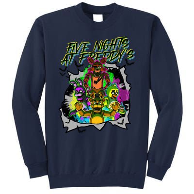 Freddy Fazbear Fnaf Five Nights At Freddys Meme Halloween Tall Sweatshirt