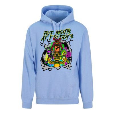 Freddy Fazbear Fnaf Five Nights At Freddys Meme Halloween Unisex Surf Hoodie