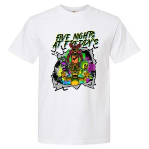 Freddy Fazbear Fnaf Five Nights At Freddys Meme Halloween Garment-Dyed Heavyweight T-Shirt