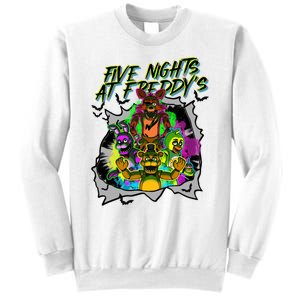 Freddy Fazbear Fnaf Five Nights At Freddys Meme Halloween Sweatshirt