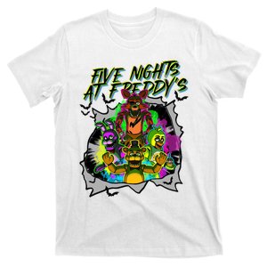 Freddy Fazbear Fnaf Five Nights At Freddys Meme Halloween T-Shirt