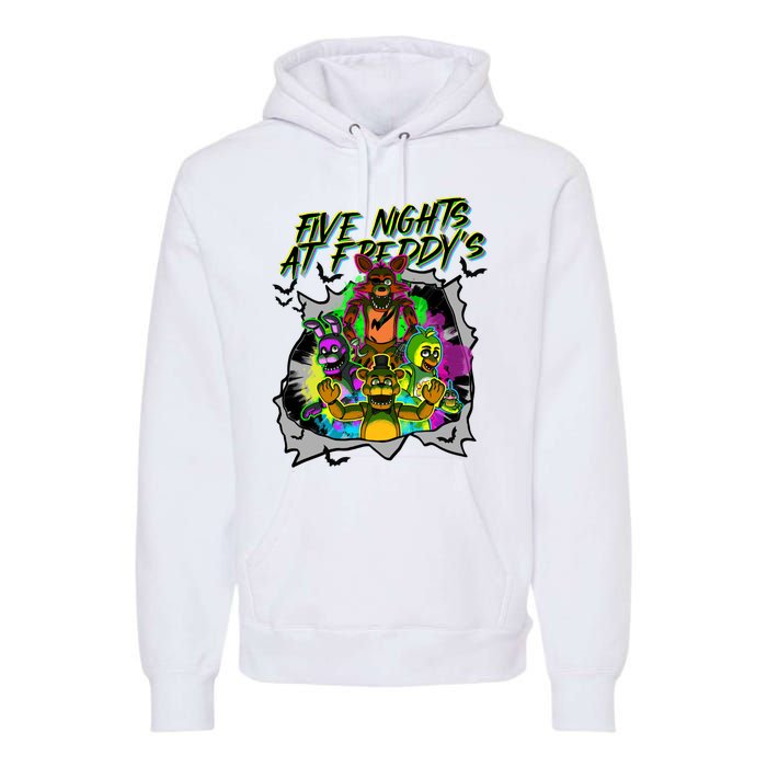 Freddy Fazbear Fnaf Five Nights At Freddys Meme Halloween Premium Hoodie