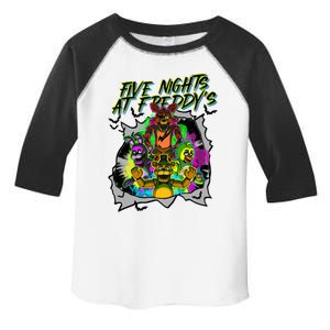 Freddy Fazbear Fnaf Five Nights At Freddys Meme Halloween Toddler Fine Jersey T-Shirt