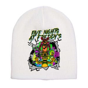 Freddy Fazbear Fnaf Five Nights At Freddys Meme Halloween Short Acrylic Beanie