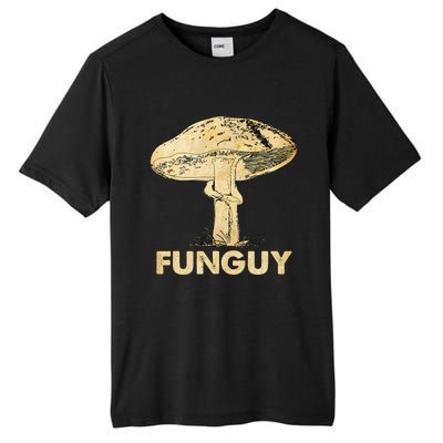 Funguy Funny Fungi Fungus Mushroom Men Funny Guy Vintage Tall Fusion ChromaSoft Performance T-Shirt