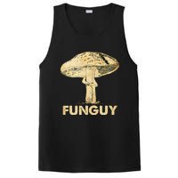 Funguy Funny Fungi Fungus Mushroom Men Funny Guy Vintage PosiCharge Competitor Tank