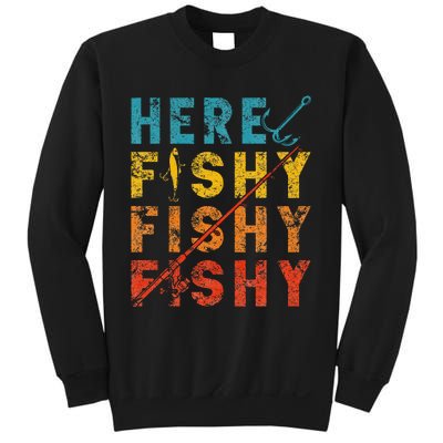 Fisher Fish Fishermen Bait Fishing Rod Girls Bass Sweatshirt