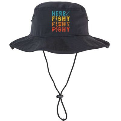Fisher Fish Fishermen Bait Fishing Rod Girls Bass Bucket Hat