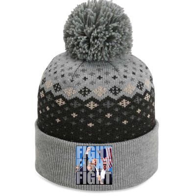 Fight Fight Fight For Donald Trump 2024 Usa Election Voting The Baniff Cuffed Pom Beanie