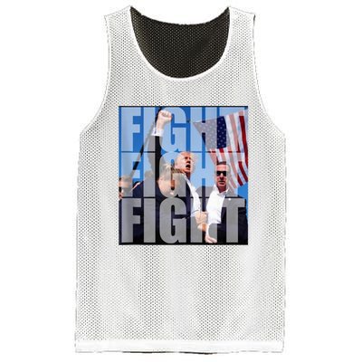 Fight Fight Fight For Donald Trump 2024 Usa Election Voting Mesh Reversible Basketball Jersey Tank