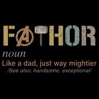 Fathor Funny Fathor Definition Funny Father's Day Wool Snapback Cap
