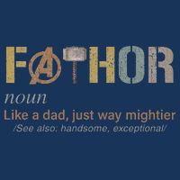 Fathor Funny Fathor Definition Funny Father's Day Infant Baby Jersey Bodysuit