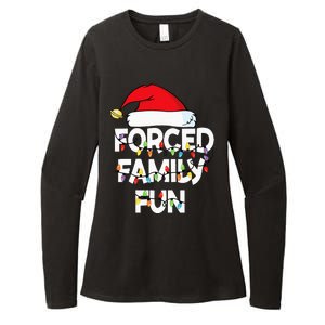 Forced Family Fun Women Christmas Pajamas Womens CVC Long Sleeve Shirt