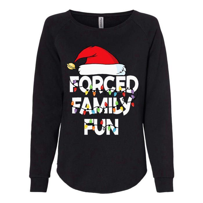 Forced Family Fun Women Christmas Pajamas Womens California Wash Sweatshirt