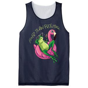 Funny Frog Finer Than Frog Hair Mesh Reversible Basketball Jersey Tank