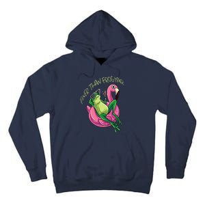 Funny Frog Finer Than Frog Hair Tall Hoodie