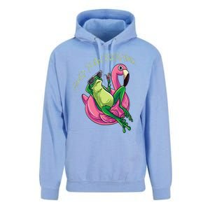 Funny Frog Finer Than Frog Hair Unisex Surf Hoodie