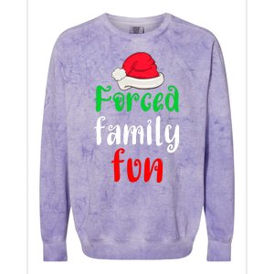 Forced Family Fun Colorblast Crewneck Sweatshirt