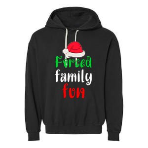 Forced Family Fun Garment-Dyed Fleece Hoodie