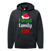 Forced Family Fun Performance Fleece Hoodie