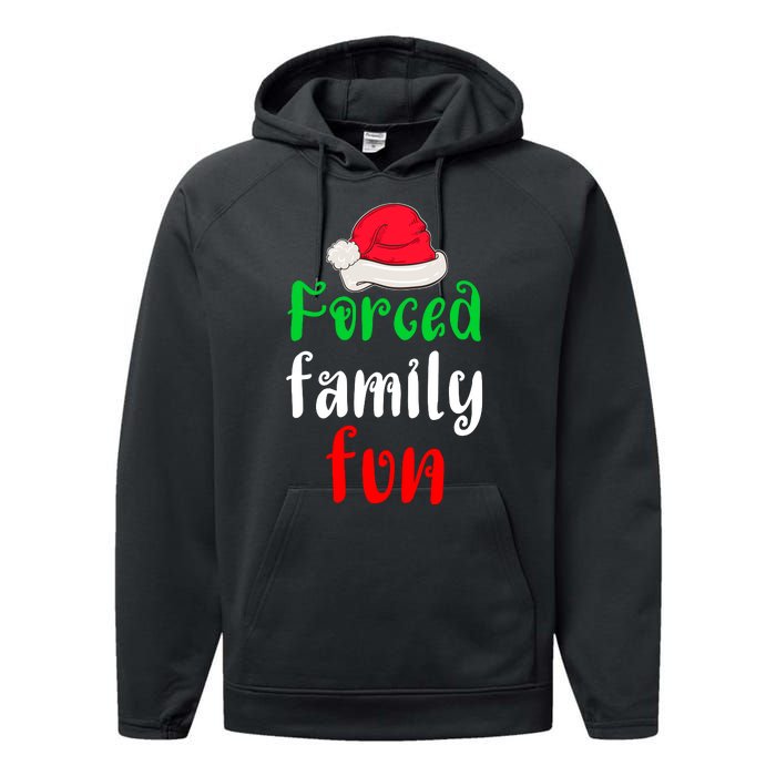 Forced Family Fun Performance Fleece Hoodie