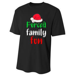 Forced Family Fun Performance Sprint T-Shirt