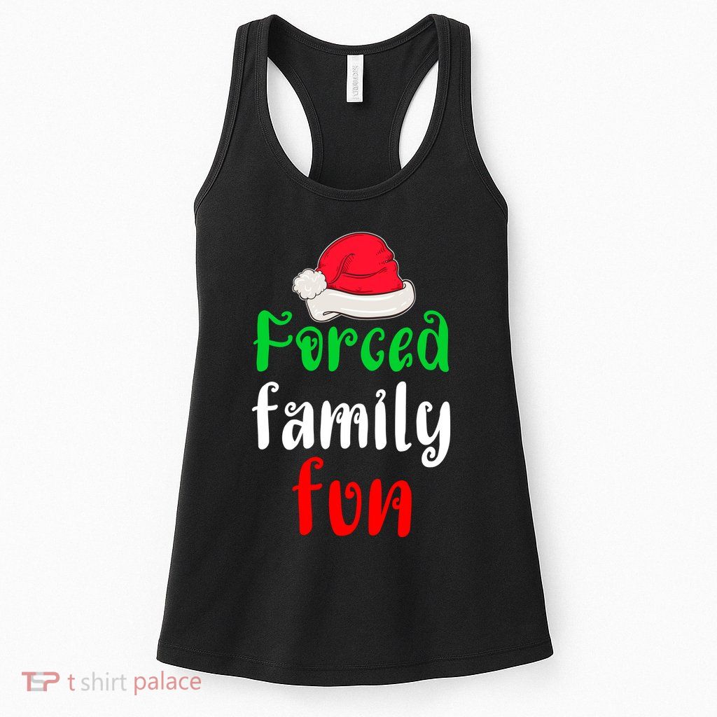Forced Family Fun Women's Racerback Tank