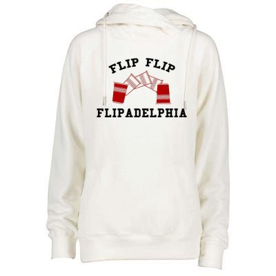 Flip Flip Flipadelphia Womens Funnel Neck Pullover Hood