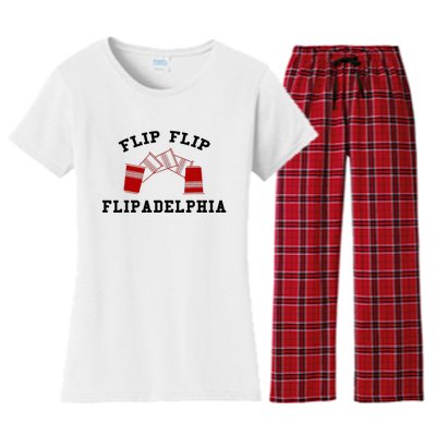 Flip Flip Flipadelphia Women's Flannel Pajama Set