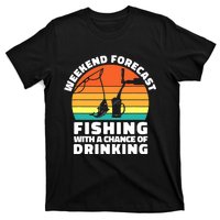 Fisherman for  Fishing ' Drinking Grandpa Dad T-Shirt