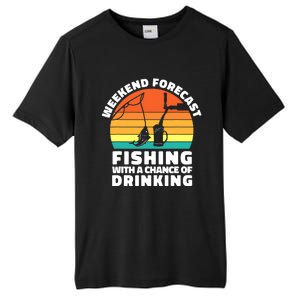 Fisherman for  Fishing ' Drinking Grandpa Dad Tall Fusion ChromaSoft Performance T-Shirt