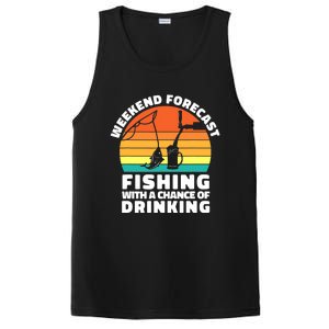 Fisherman for  Fishing ' Drinking Grandpa Dad PosiCharge Competitor Tank