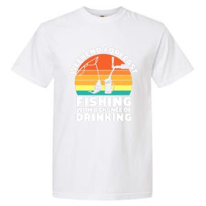 Fisherman for  Fishing ' Drinking Grandpa Dad Garment-Dyed Heavyweight T-Shirt