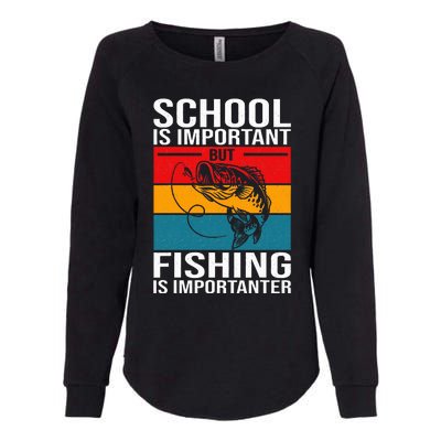 Funny Fishing For Fish Saying Bass Fisherman Womens California Wash Sweatshirt