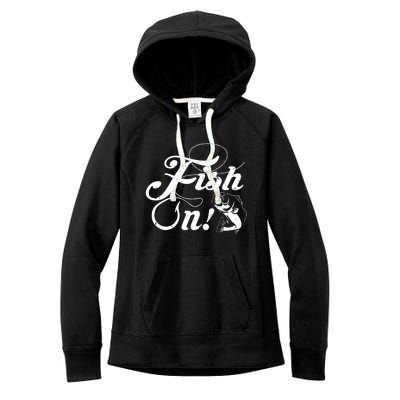 Funny Fishing Women's Fleece Hoodie