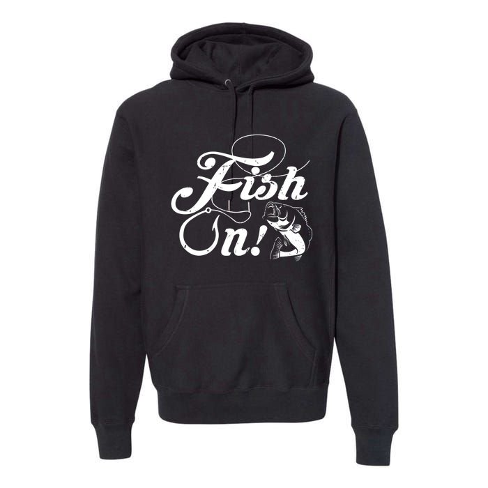 Funny Fishing Premium Hoodie