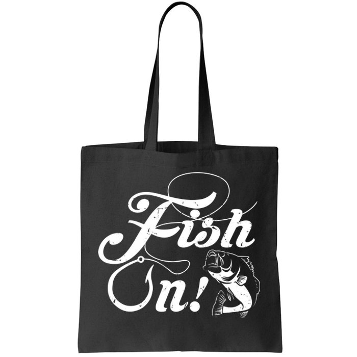 Funny Fishing Tote Bag