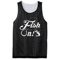 Funny Fishing Mesh Reversible Basketball Jersey Tank