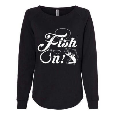 Funny Fishing Womens California Wash Sweatshirt