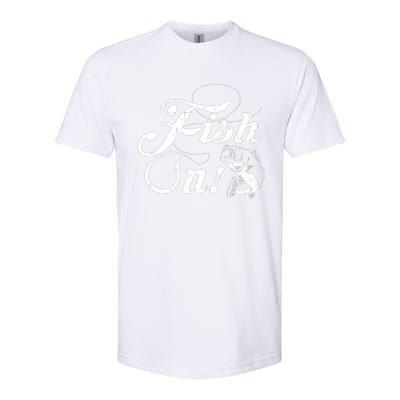 Funny Fishing Softstyle CVC T-Shirt