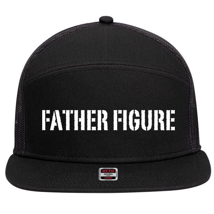 Father Figure 7 Panel Mesh Trucker Snapback Hat